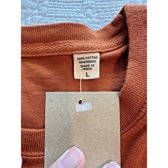 Sedona Arizona Scenic Design Long Sleeve T-Shirt Burnt Orange L NWT - Picture 7 of 10